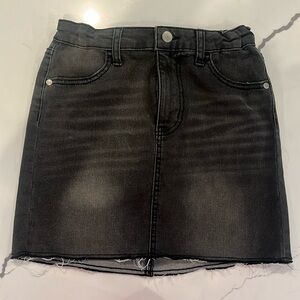 Like new black, jean skirt!